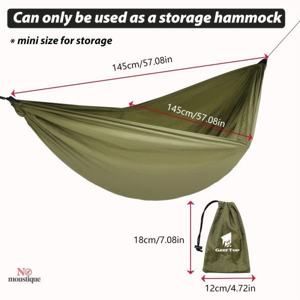 Hamac léger 3 en 1 avec protection contre les insectes