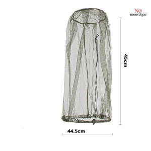 Casquette de camping avec filet anti-insectes intégré