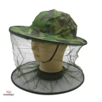 Chapeau en maille avec filet pour protection contre les insectes