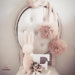 Pon-pon pour moustiquaire, style moderne et festif