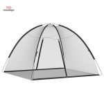 Moustiquaire 2 portes pour protection contre les insectes