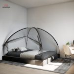 Moustiquaire 200 x 180 cm couleur noire