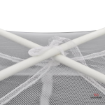 Moustiquaire anti-insectes 200 x 180 cm en blanc