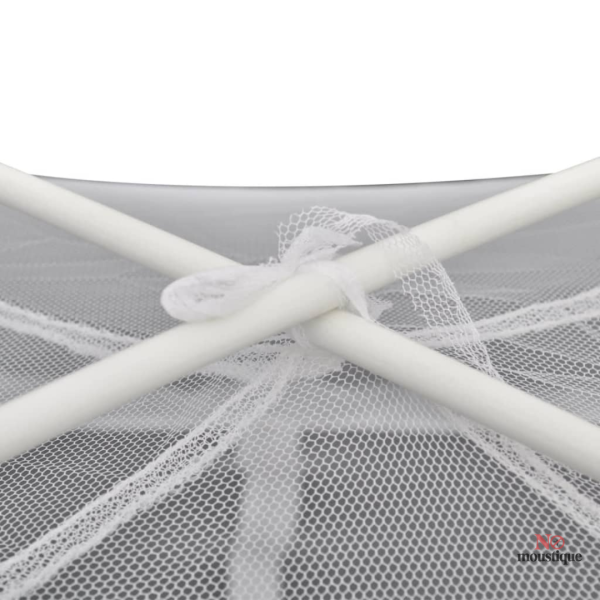 Moustiquaire anti-insectes 200 x 180 cm en blanc