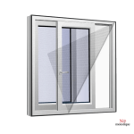 Moustiquaire adhésive pour fenêtre et porte fenêtre