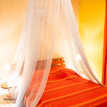 Moustiquaire décorative blanche pour chambre enfant princesse