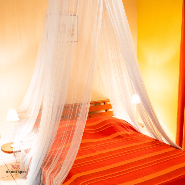 Moustiquaire décorative blanche pour chambre enfant princesse