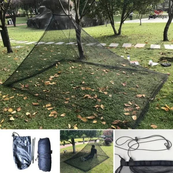 Moustiquaire compacte pour voyages et camping