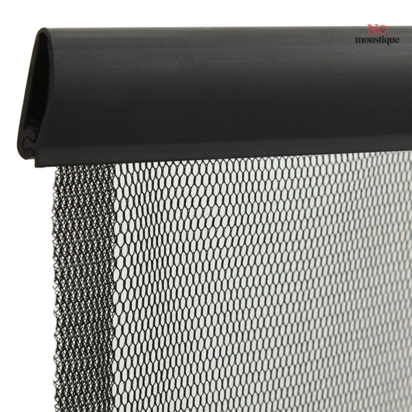 Rideau moustiquaire noir pour protection
