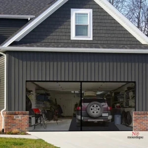 Moustiquaire pour porte de garage 2x4m