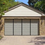 Moustiquaire de porte de garage magnétique