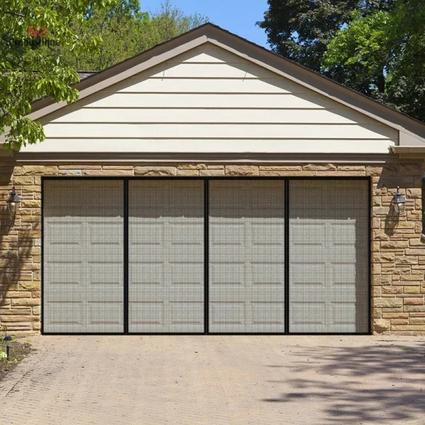 moustiquaire-de-porte-de-garage-pavillon-magnetique-1 Moustiquaire de porte de garage magnétique