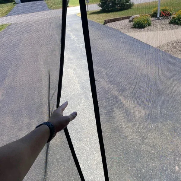Moustiquaire de porte pour garage