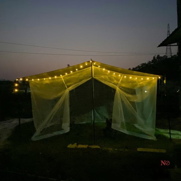 Moustiquaire de camping spacieuse pour groupe