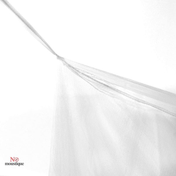 Moustiquaire de luxe 200cm anti-insectes blanche
