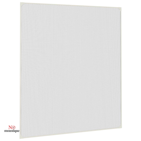 Moustiquaire blanche pour fenêtres, accessoire pratique et efficace