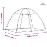 Moustiquaire noire pour lit double, style mongole et pratique