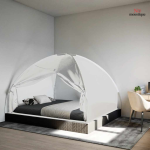 Moustiquaire Mongolie 2 portes blanche 200x180 cm