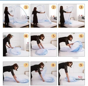 Solution de camping contre les moustiques et insectes