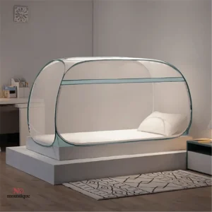 Moustiquaire lit, double zip pour un accès facile