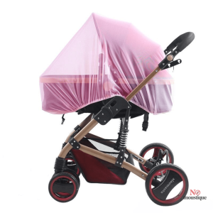 Filet de protection pour poussette contre les moustiques