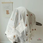 Moustiquaire poussette motif ourson