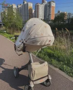 Moustiquaire ourson pour poussette bébé