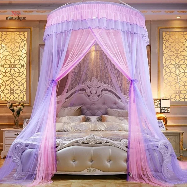 Moustiquaire de lit 2 places, style royal