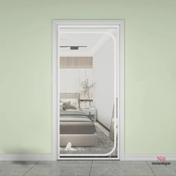 porte-moustiquaire-rideau-blanc-avec-fermeture-glissiere-1 Porte moustiquaire rideau blanc avec zip