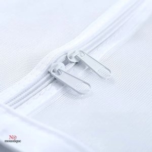 Rideau moustiquaire blanc pour protection contre les insectes