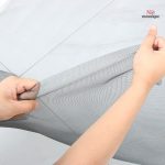Maille de moustiquaire gris pour protection contre les insectes
