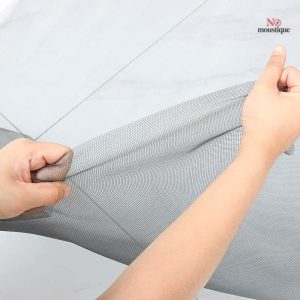Maille de moustiquaire gris pour protection contre les insectes