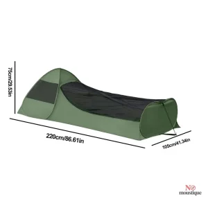 Moustiquaire pop-up pour un sommeil serein en extérieur