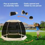Moustiquaire pliable avec transport facilité