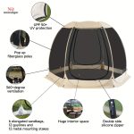Tente pop-up pour soirées d'été sans insectes