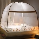 Moustiquaire de camping marron en style camouflage
