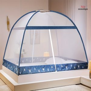 Moustiquaire pop-up légère en bleu forêt