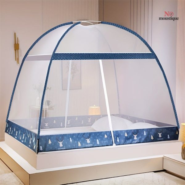 Moustiquaire pop-up légère en bleu forêt