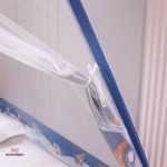 Moustiquaire portable bleu pop-up