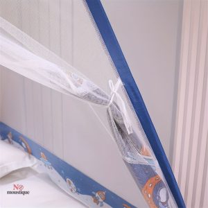 Moustiquaire portable bleu pop-up