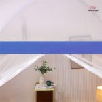 Moustiquaire bleu galactique facile à installer
