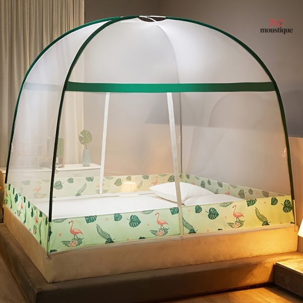 tente-moustiquaire-verte-tropicale-1 Tente Moustiquaire Verte Tropicale pour une protection efficace