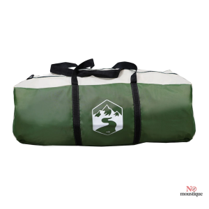 Tente camping spacieuse, imperméable et verte