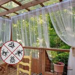 Voilage anti-moustique élégant